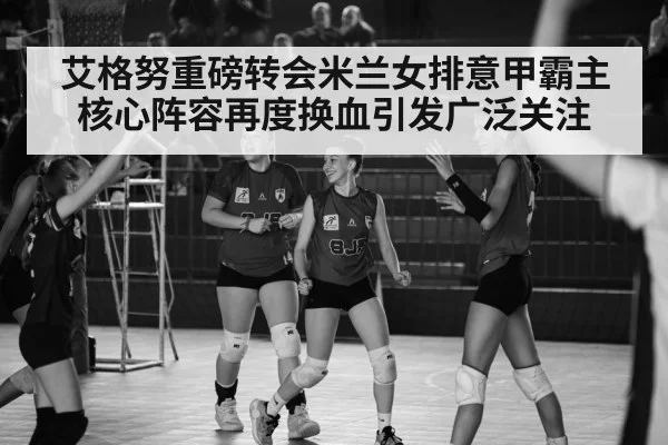艾格努重磅转会米兰女排意甲霸主核心阵容再度换血引发广泛关注